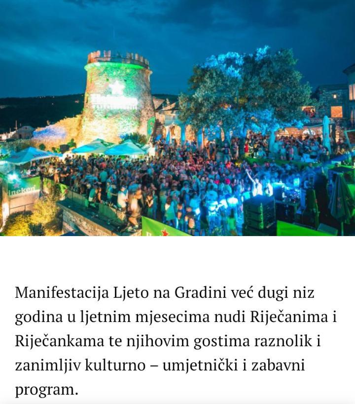 Apartman Nino Rijeka Eksteriør billede